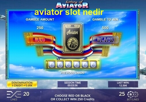 aviator slot nedir