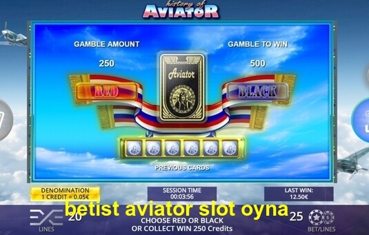 betist aviator slot oyna